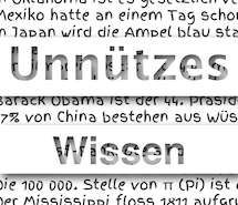 Unnützes 
Wissen